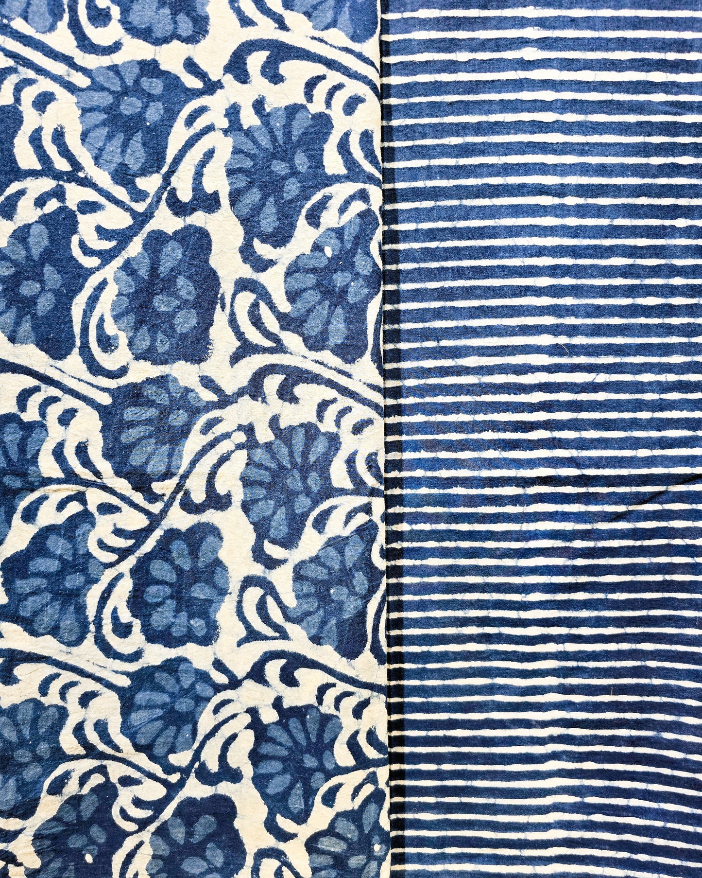 Bagru Hand Block Printed (INDIGO) Cotton Combo Set