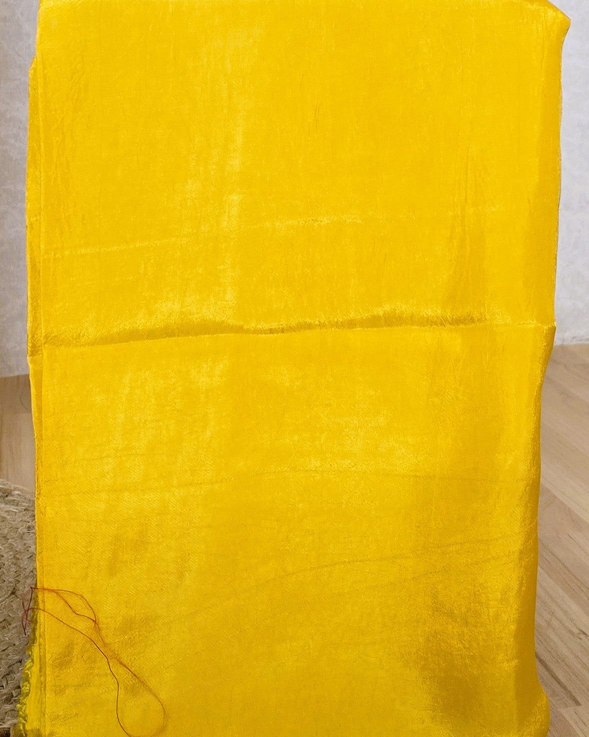 Yellow Banarasi Dola Silk Suit Set with Dola Silk Dupatta