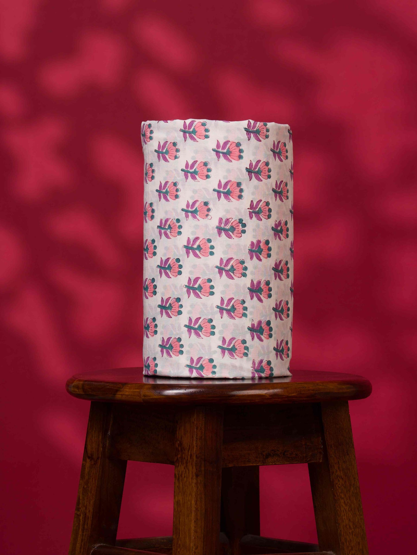 Timeless Chanderi Silk Suit with Sanganeri Print