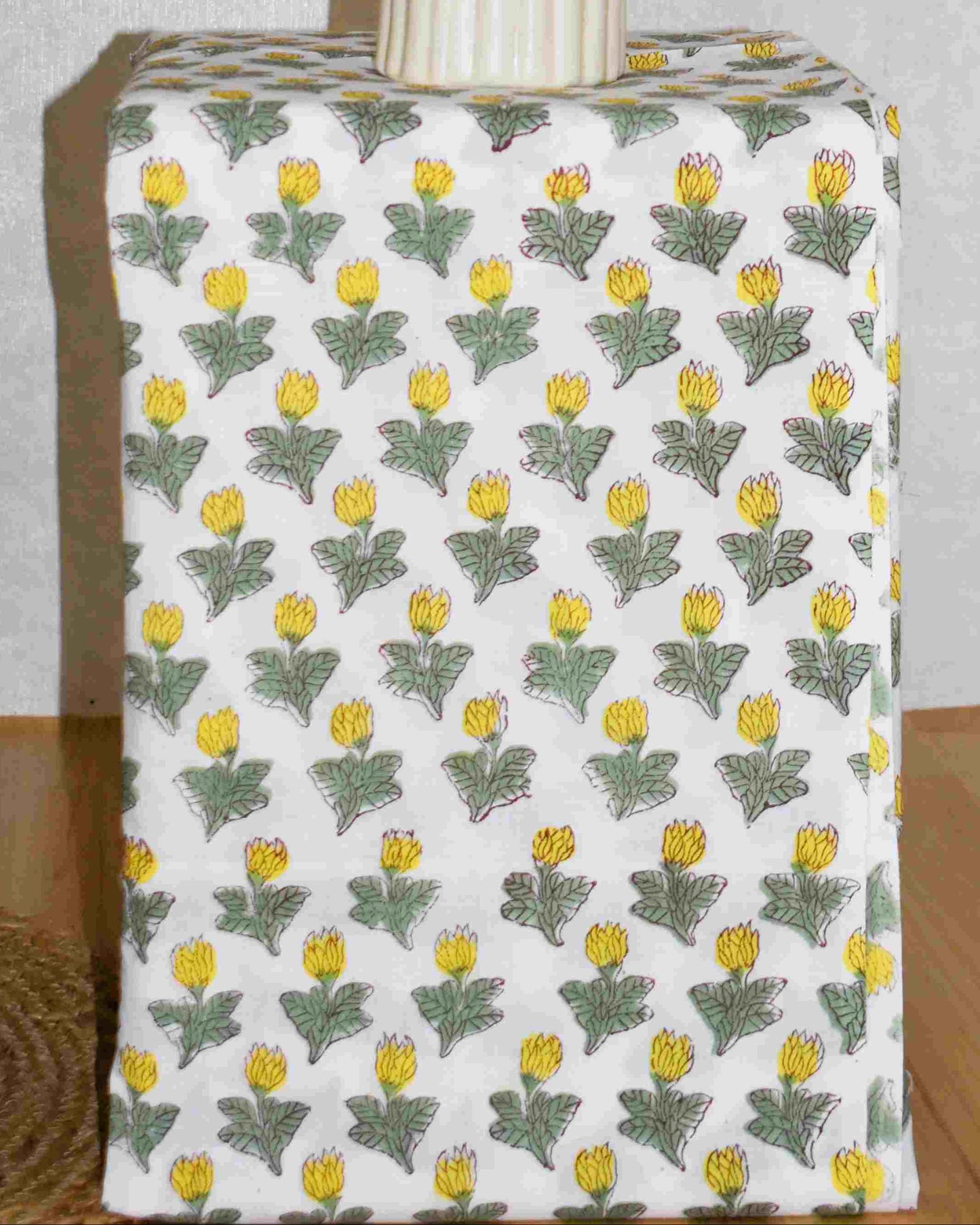 Timeless Chanderi Silk Suit with Sanganeri Print