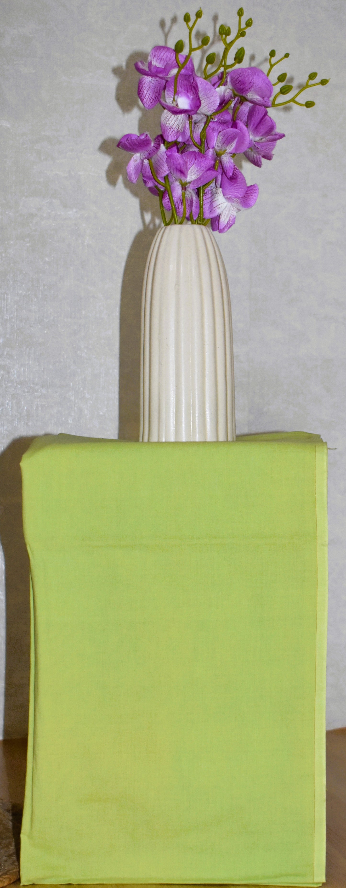 Hand Block Printed Cotton Suit with Gota Patti Hand Embroidery and Kota Doria Leheriya Dupatta