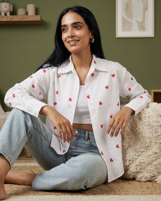 Sweetheart Oversized Shirt