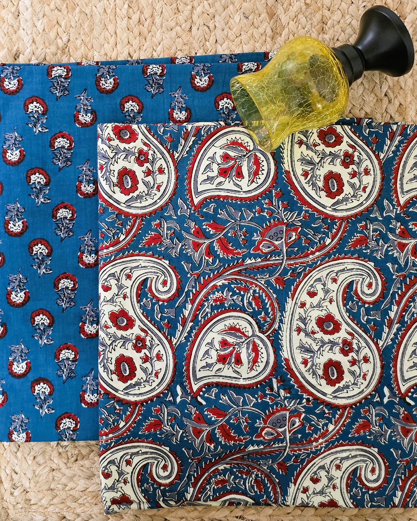 Paisley Jaipuri Printed Cotton Combo Set