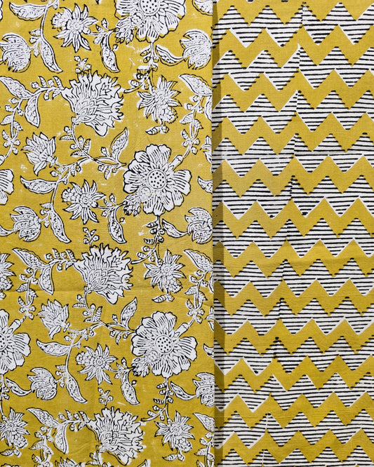 Bagru Hand Block Printed Cotton Combo Set