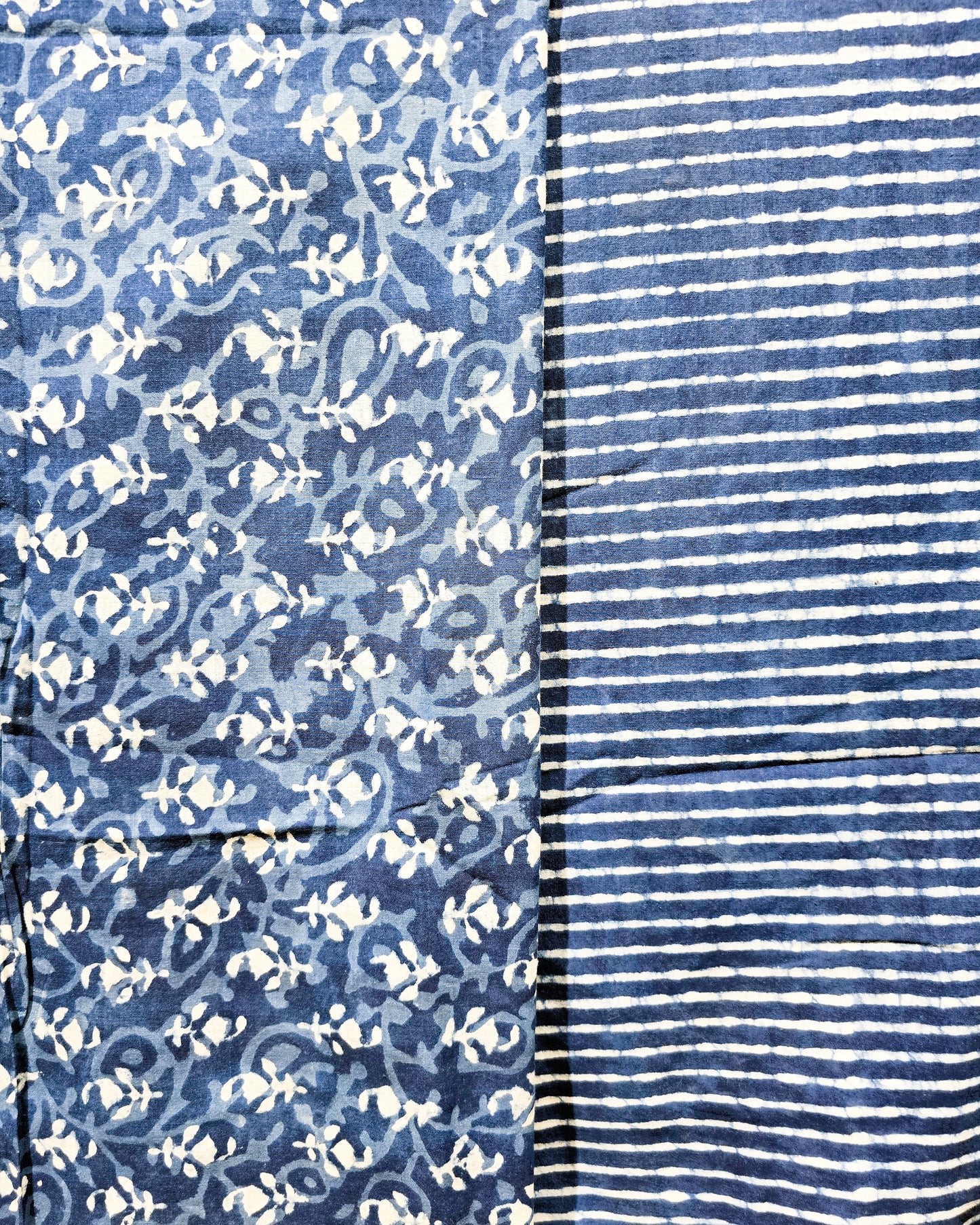 Bagru Hand Block Printed (INDIGO) Cotton Combo Set