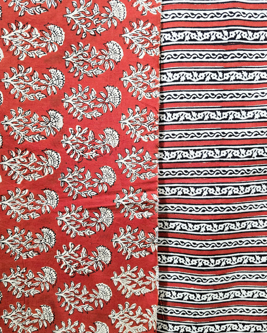 bagru hand block Printed Cotton Combo Set