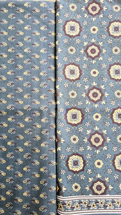 Jaipuri Block Printed Cotton Combo Set