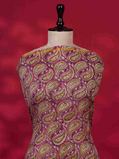 Timeless Chanderi Silk Suit with Sanganeri Print