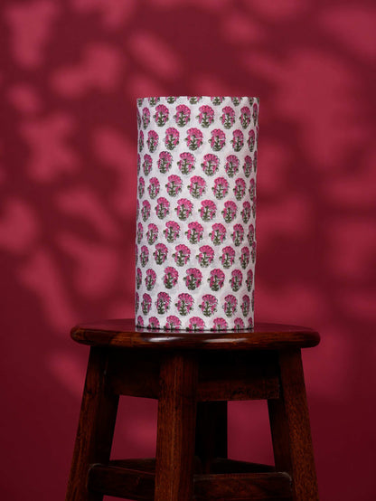 Timeless Chanderi Silk Suit with Sanganeri Print