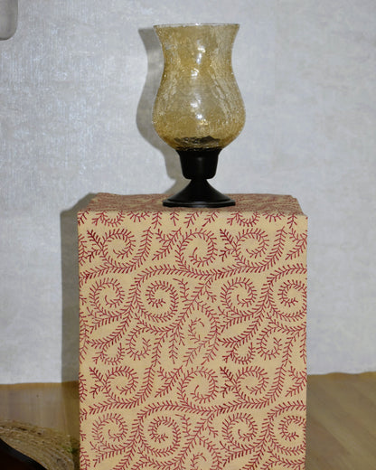 Timeless Chanderi Silk Suit with All-over Paisley Sanganeri Print