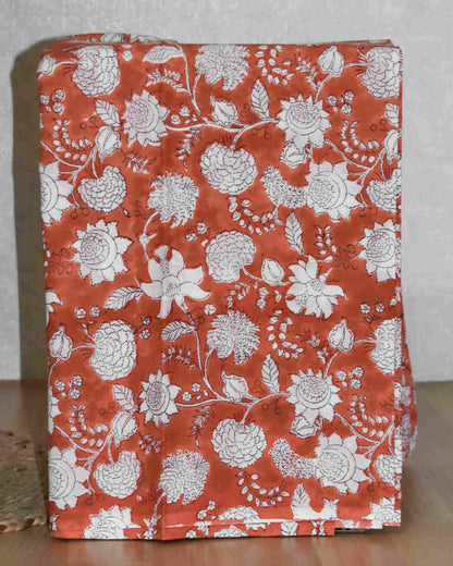 Floral All-over Jaal Printed Chanderi Silk Suit