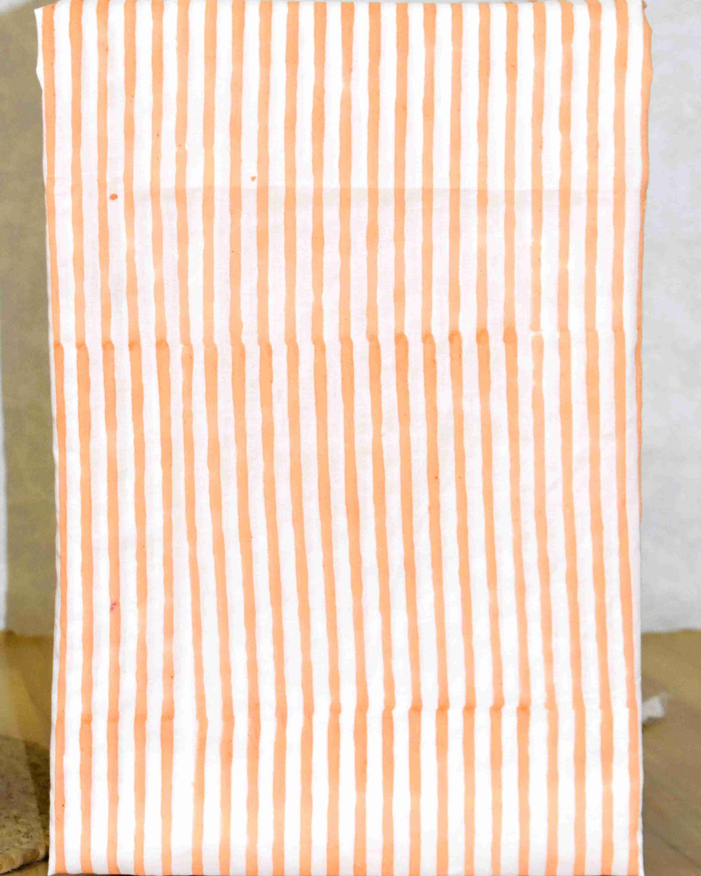Hand Block Printed Premium Cotton Unstitched Suit with Chanderi Silk Dupatta - Curated Edit
