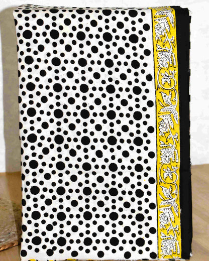 Hand Block Printed Cotton Suit with Pure Chiffon dupatta