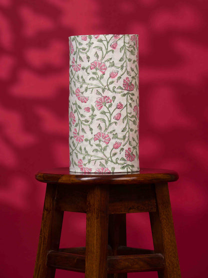 Sanganeri printed Maheshwari Silk Suit Set