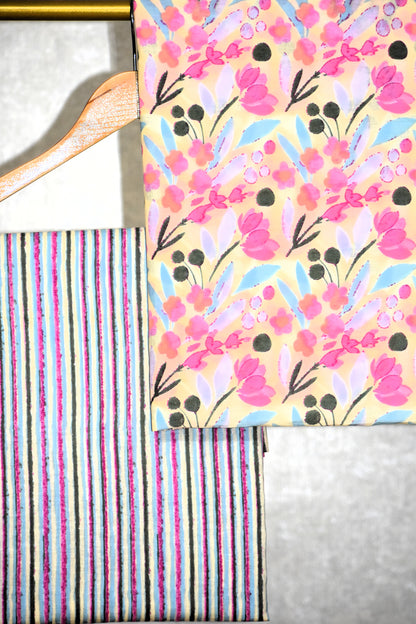 Jaipuri Printed Cotton Combo Set