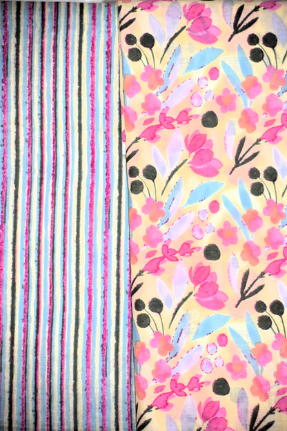 Jaipuri Printed Cotton Combo Set