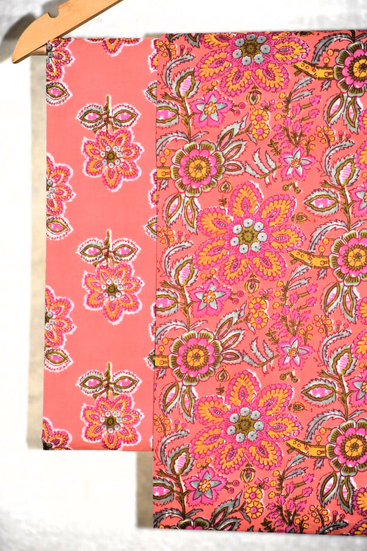 Jaipuri Printed Cotton Combo Set