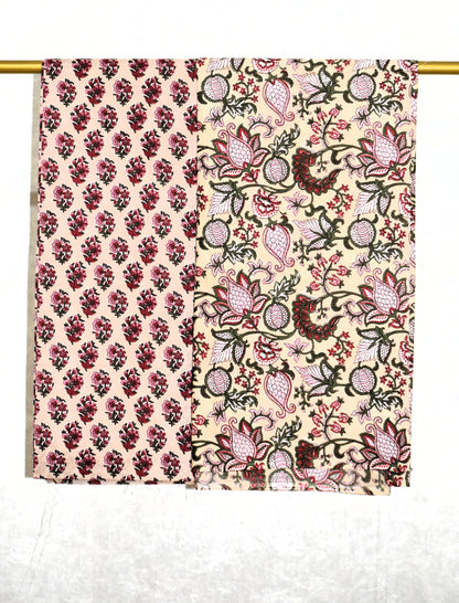 Jaipuri Printed Cotton Combo Set