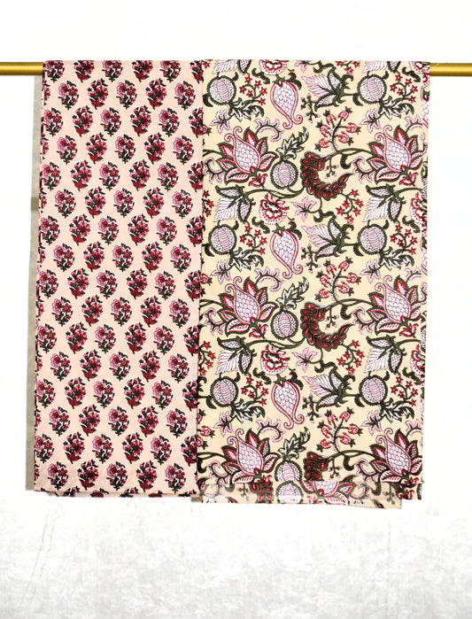 Jaipuri Printed Cotton Combo Set