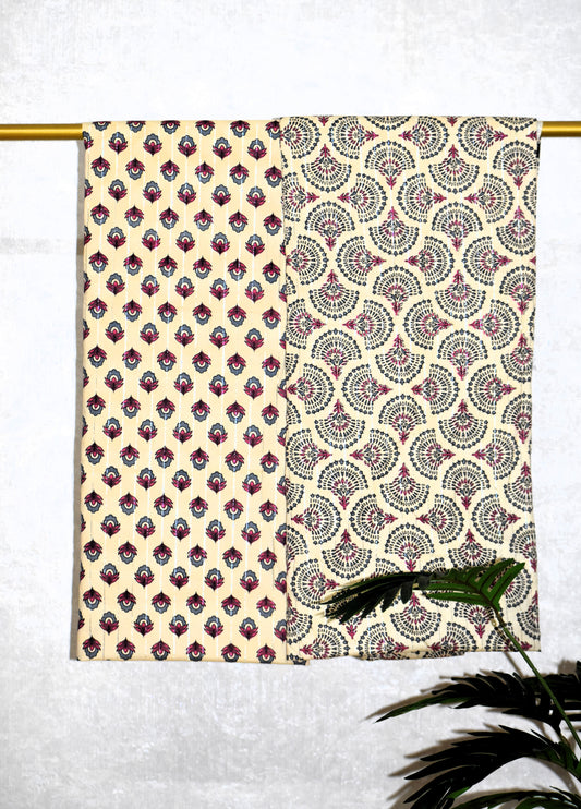 Jaipuri Printed Cotton Combo Set