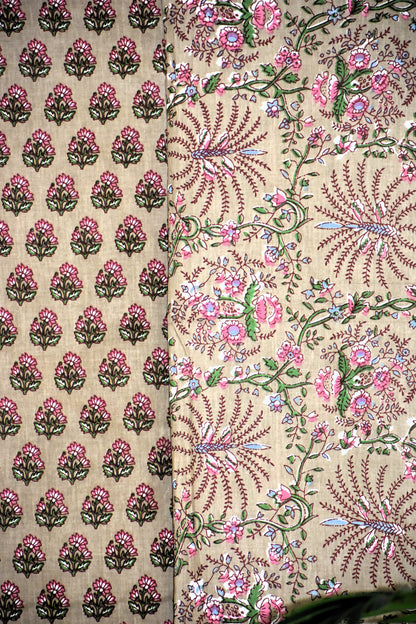 Jaipuri Printed Cotton Combo Set