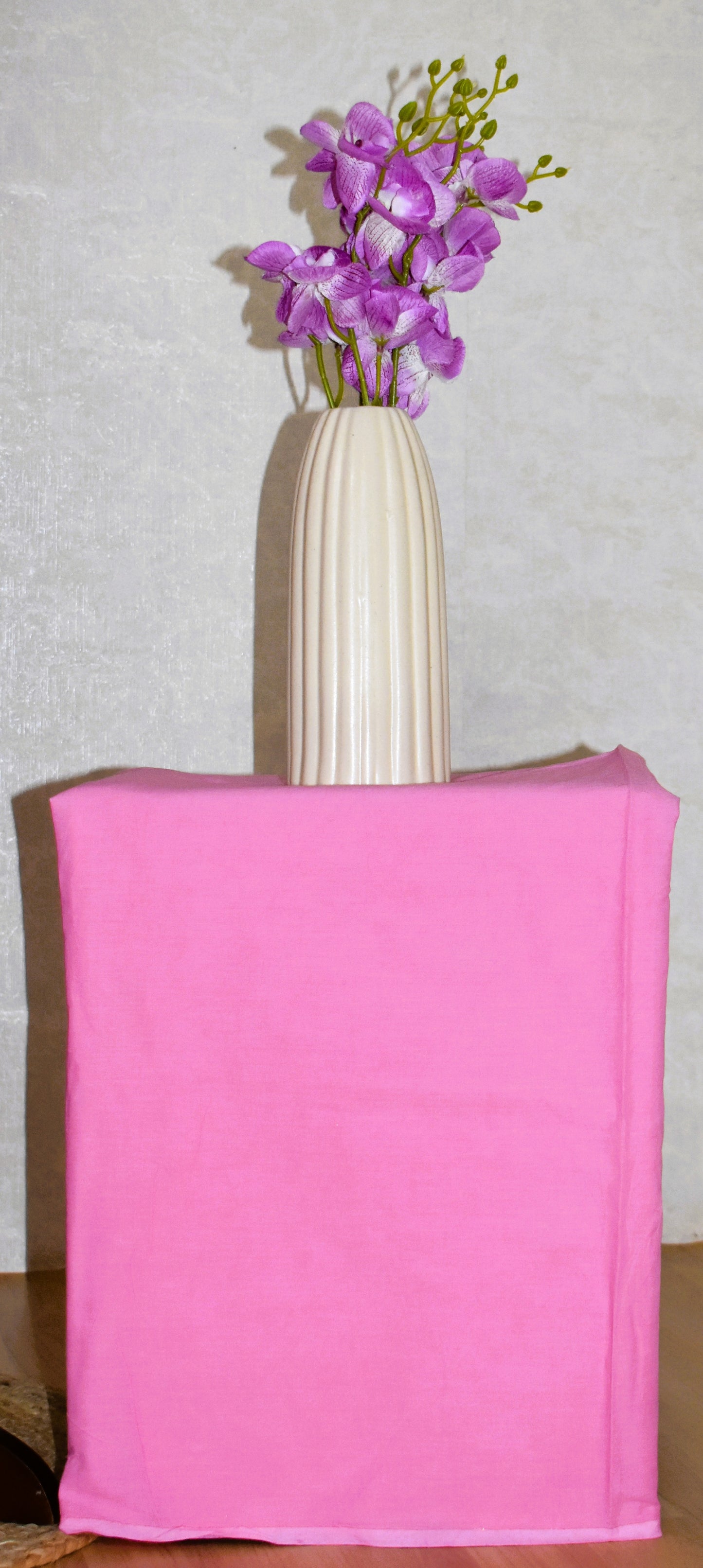 Hand Block Printed Cotton Suit with Gota Patti Hand Embroidery and Kota Doria Leheriya Dupatta