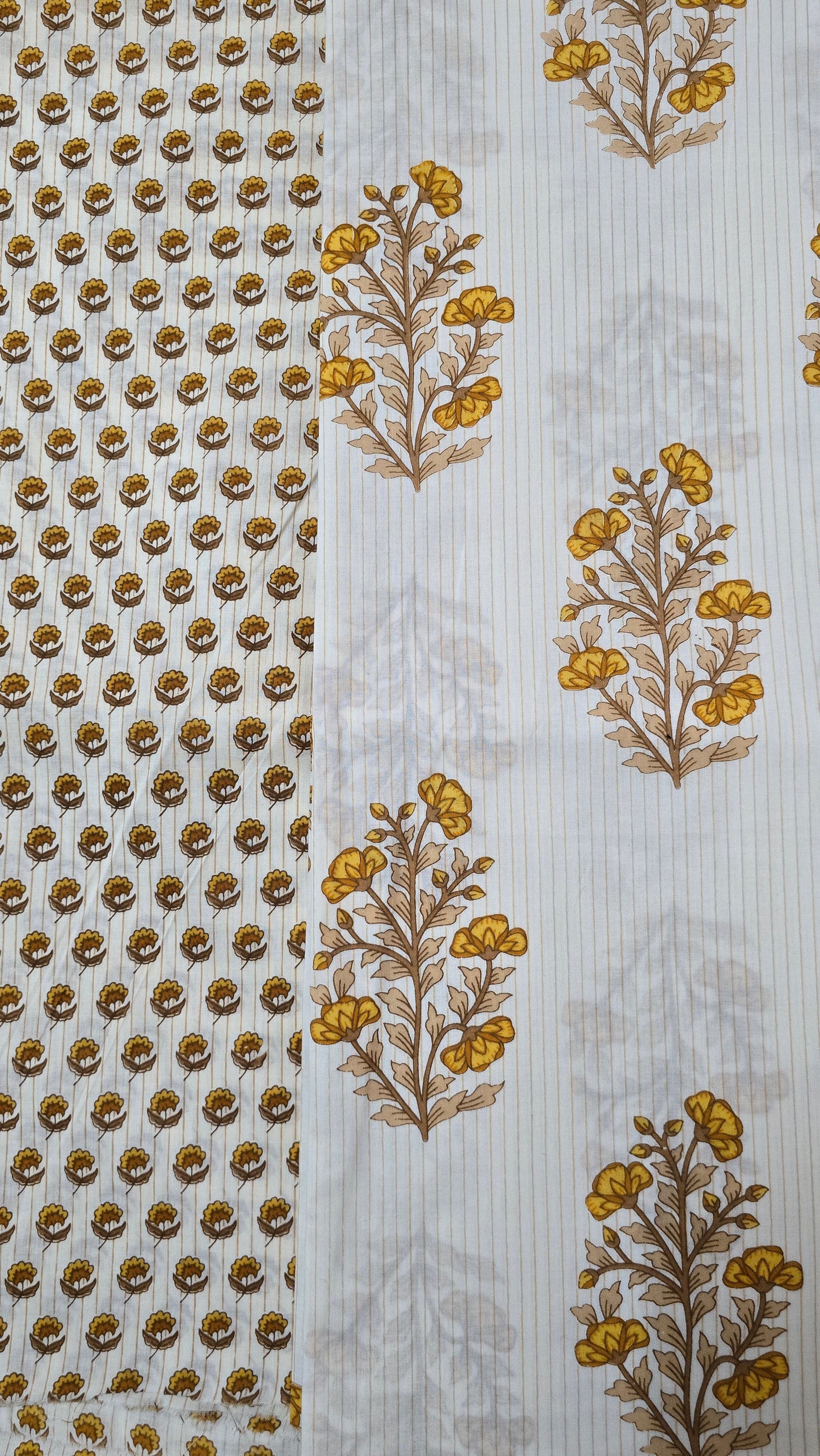 Jaipuri Block Printed Cotton Combo Set