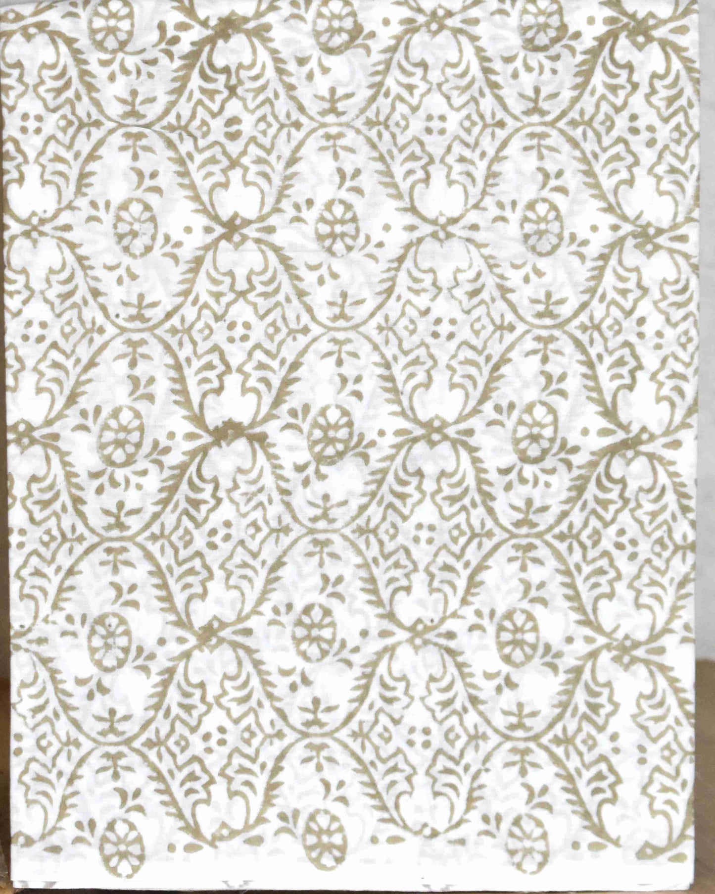 Sanganeri Hand Block Printed Unstitched Cotton Suit Set with malmal dupatta
