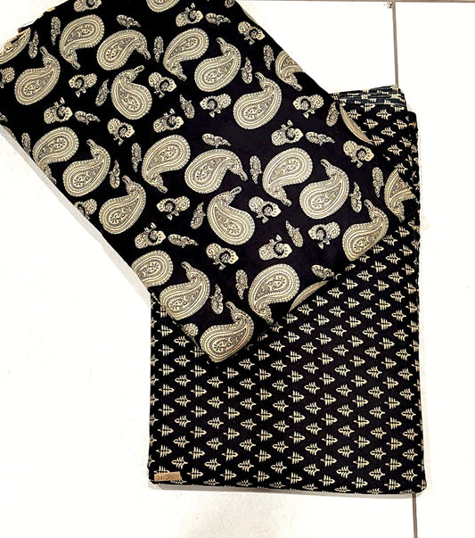 Sanganeri Hand Block Printed Cotton Combo Set