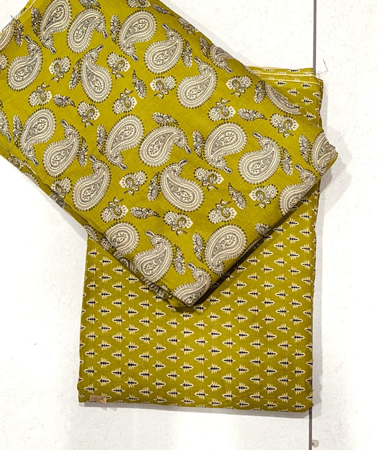 Sanganeri Hand Block Printed Cotton Combo Set
