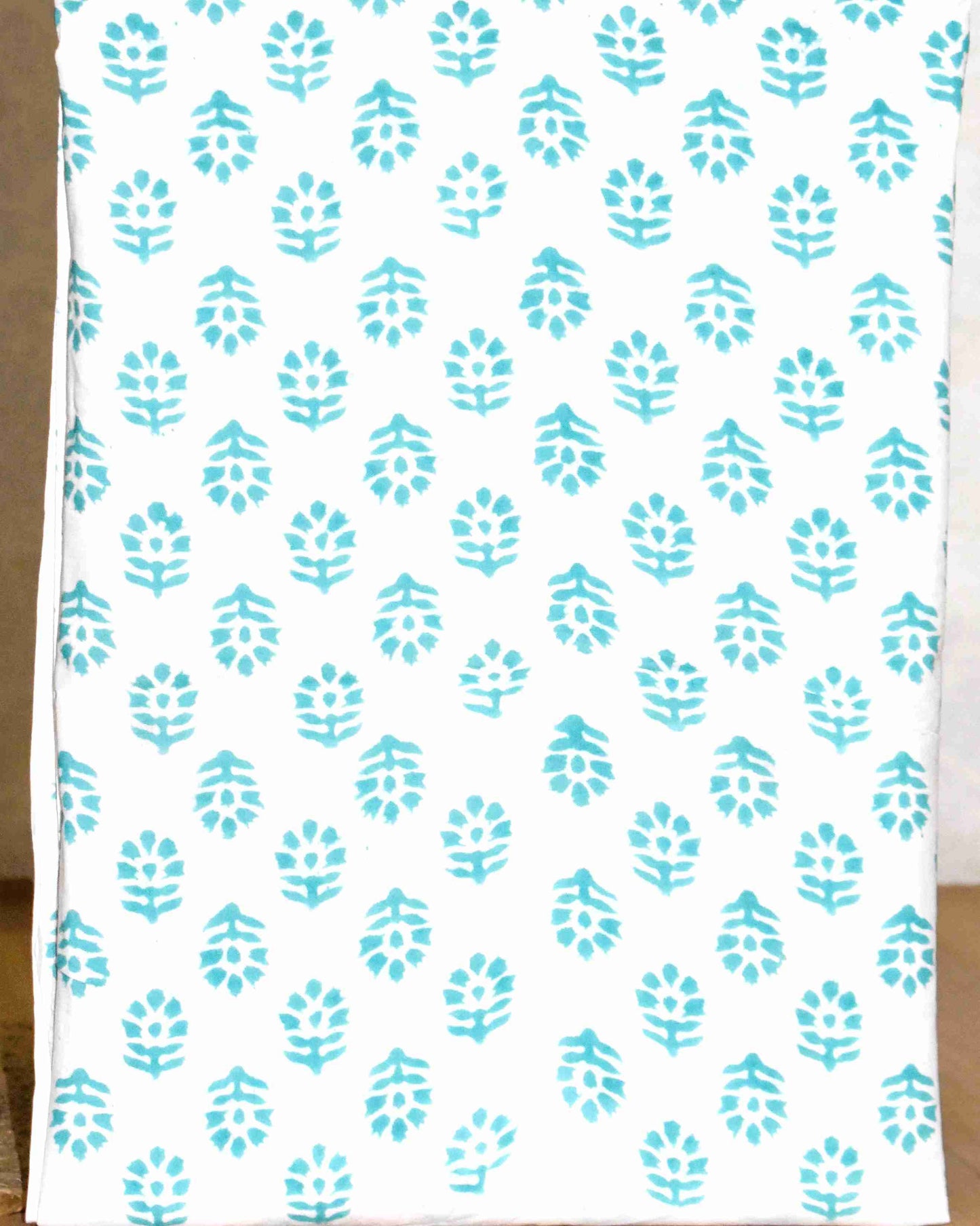Sanganeri Hand Block Printed Unstitched Cotton Suit Set with malmal dupatta