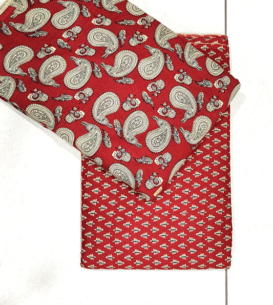 Sanganeri Hand Block Printed Cotton Combo Set